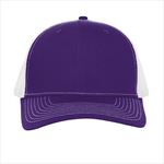 Purple with White Mesh Front